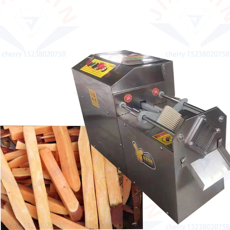 

Commercial Automatic French Fries & Potato Chip Cutting Machine Multifunctional for Fruit & Vegetable New Condition Restaurants