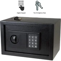 DurableSafe Household Anti-theft Box Small Password Safe Office Hotel All Steel Storage Box 3