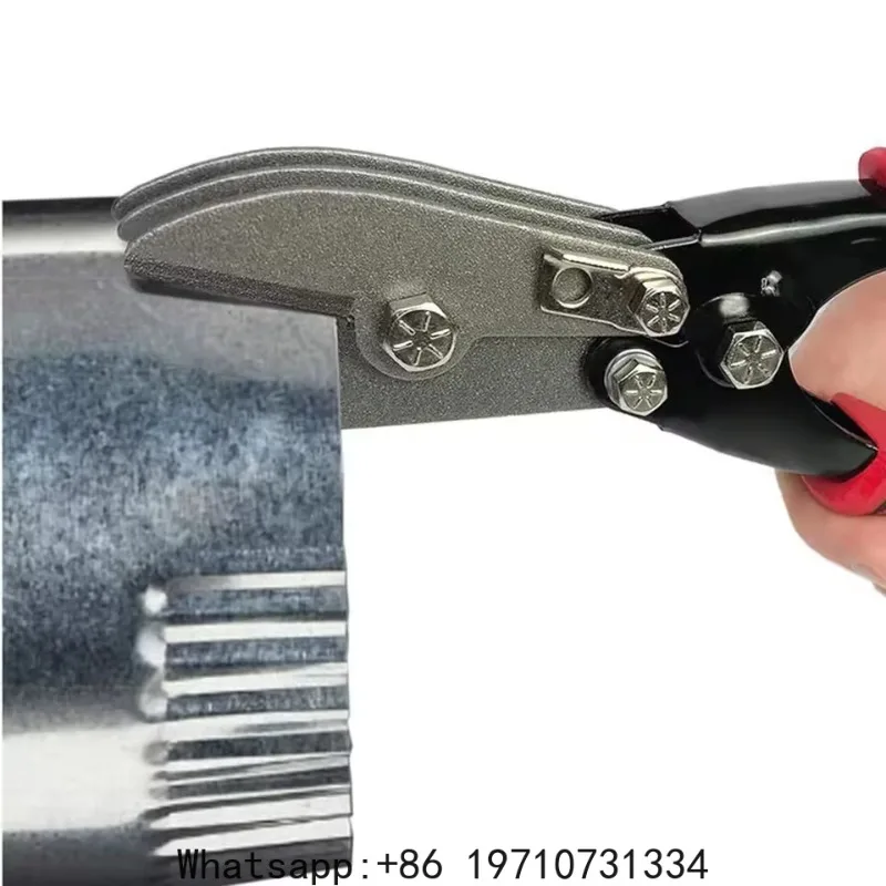 5 Blade Sheet Metal Crimper Hand Crimper For Ductwork Downspout Stove Pipe Duty Sheet Metal Multi Blade Crimping Tool