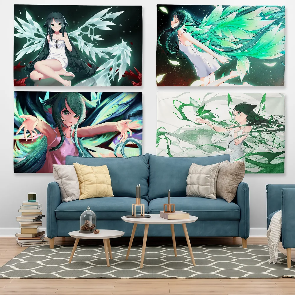 Game S-Saya No Uta Flag Tapestry Outdoor Party Bedroom Living Room Dormitory Decorative Themed Wall Hanging Banner Gift