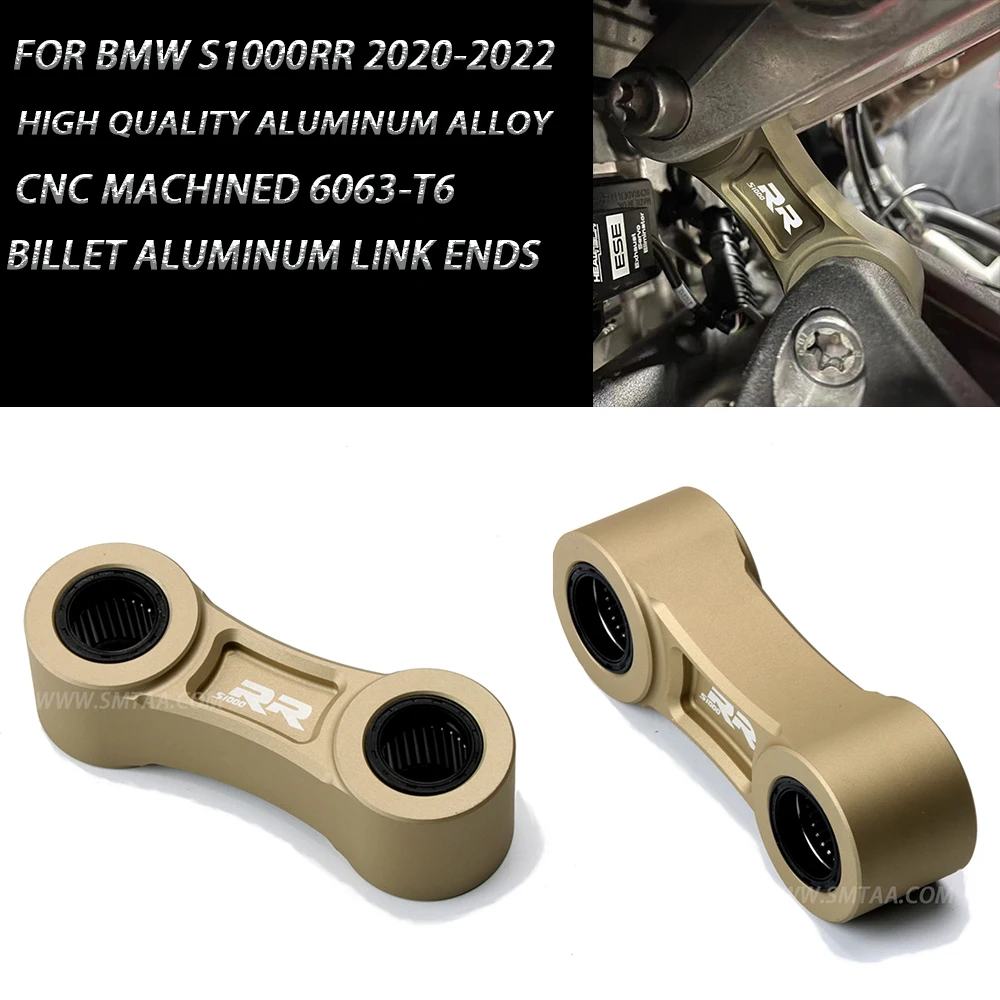 

For BMW S1000RR 2020-2022 Motorcycle Adjustable Rear Suspension Cushion Connecting Lowering Seat Link Kits Cushion Support