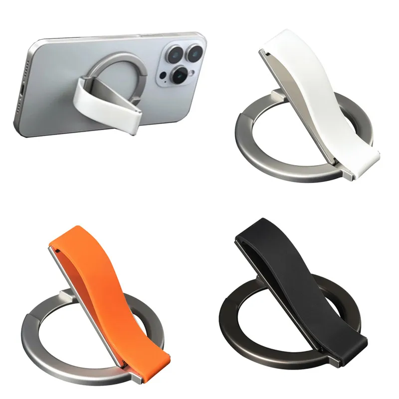Magnetischer Fingerring-Handyhalter Smartphone-Ständer für MagSafe iPhone 17 16 15 14 13 12 Pro Max Faltbare Handyhalterung