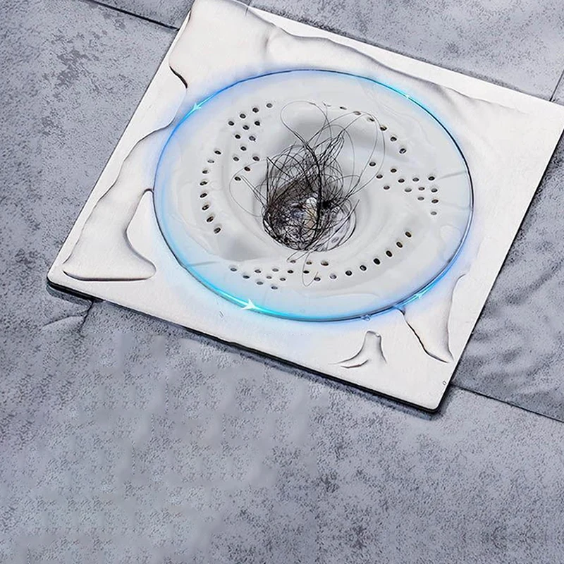 Neuer Haushalts-Vortex-Bodenablauffilter, Badezimmer-Abwasser-Haarfilter, Toiletten-Abfluss-Anti-Haar-Universalfilter – Detail 5