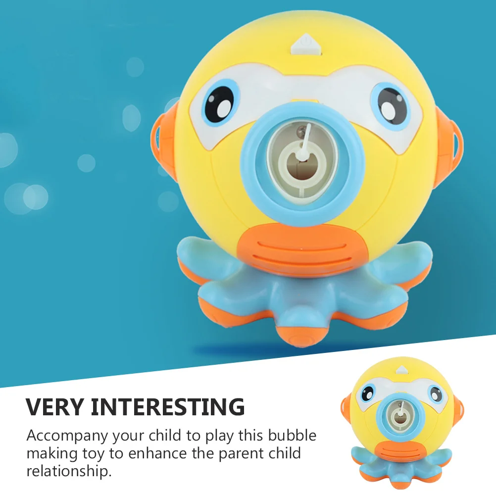 

Camera Bubble Machine with Included Batteries Blower Toy Sound Musical Adorable Abs Kids Blowing