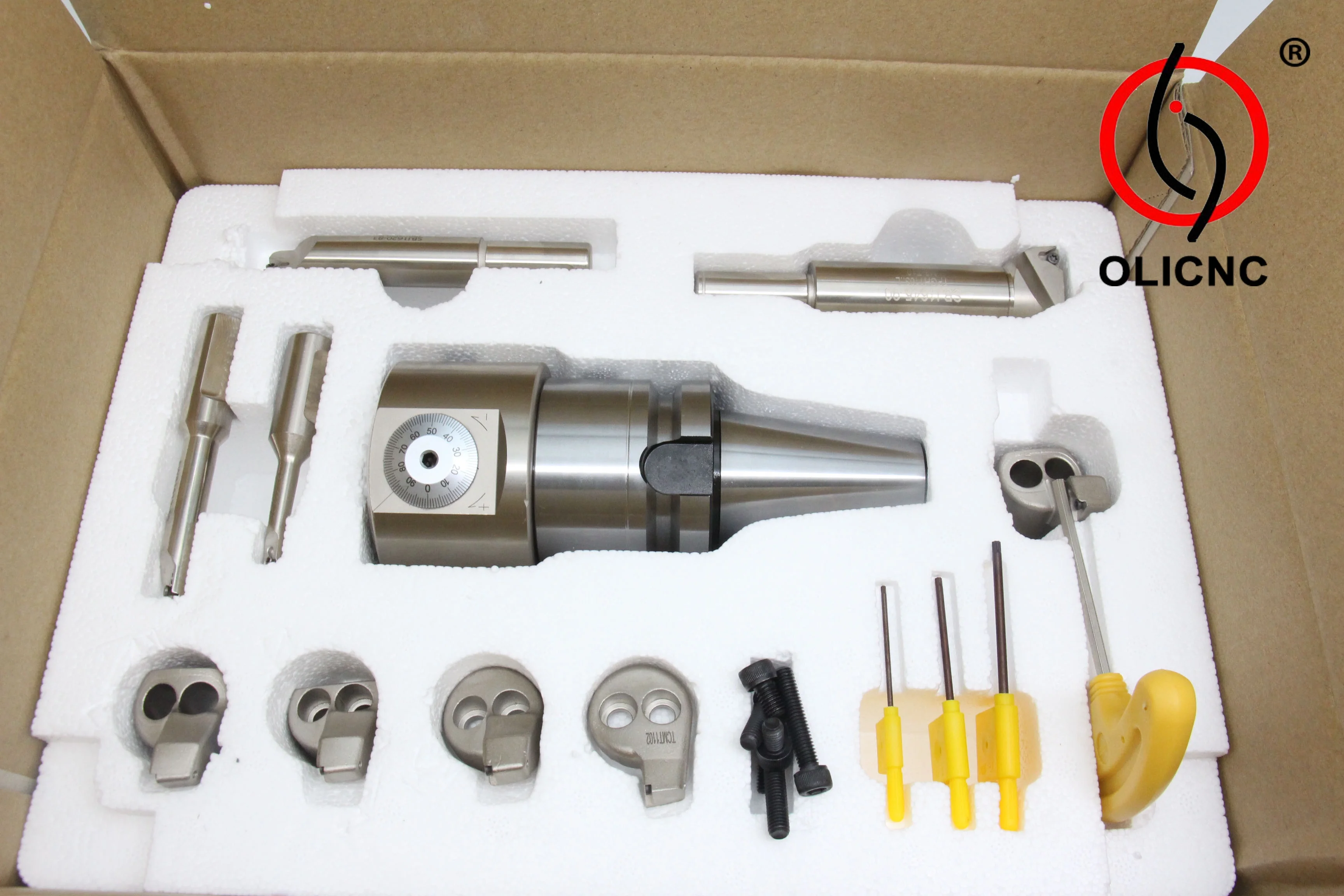 BT30 BT40 BT50 Micro NBH2084S Adjustable Boring Head Set BT40 NBH2084S 8PCS Boring Cutter