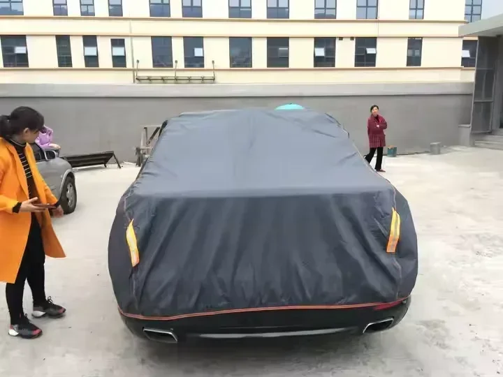 

# l Waterproof car cover PVC+Cotton 250g 210g rain sun uv protection outdoor suv car cover