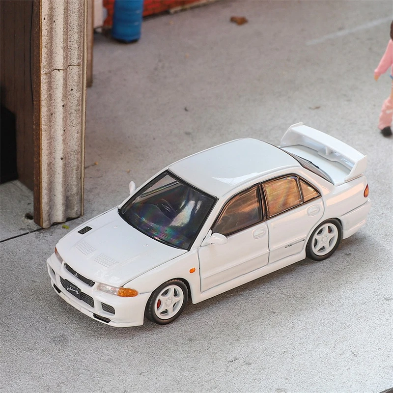 사전 판매 후지 1:64 랜서 EVO III GRS 에볼루션 다이캐스트 자동차 모델 미니어처 선물