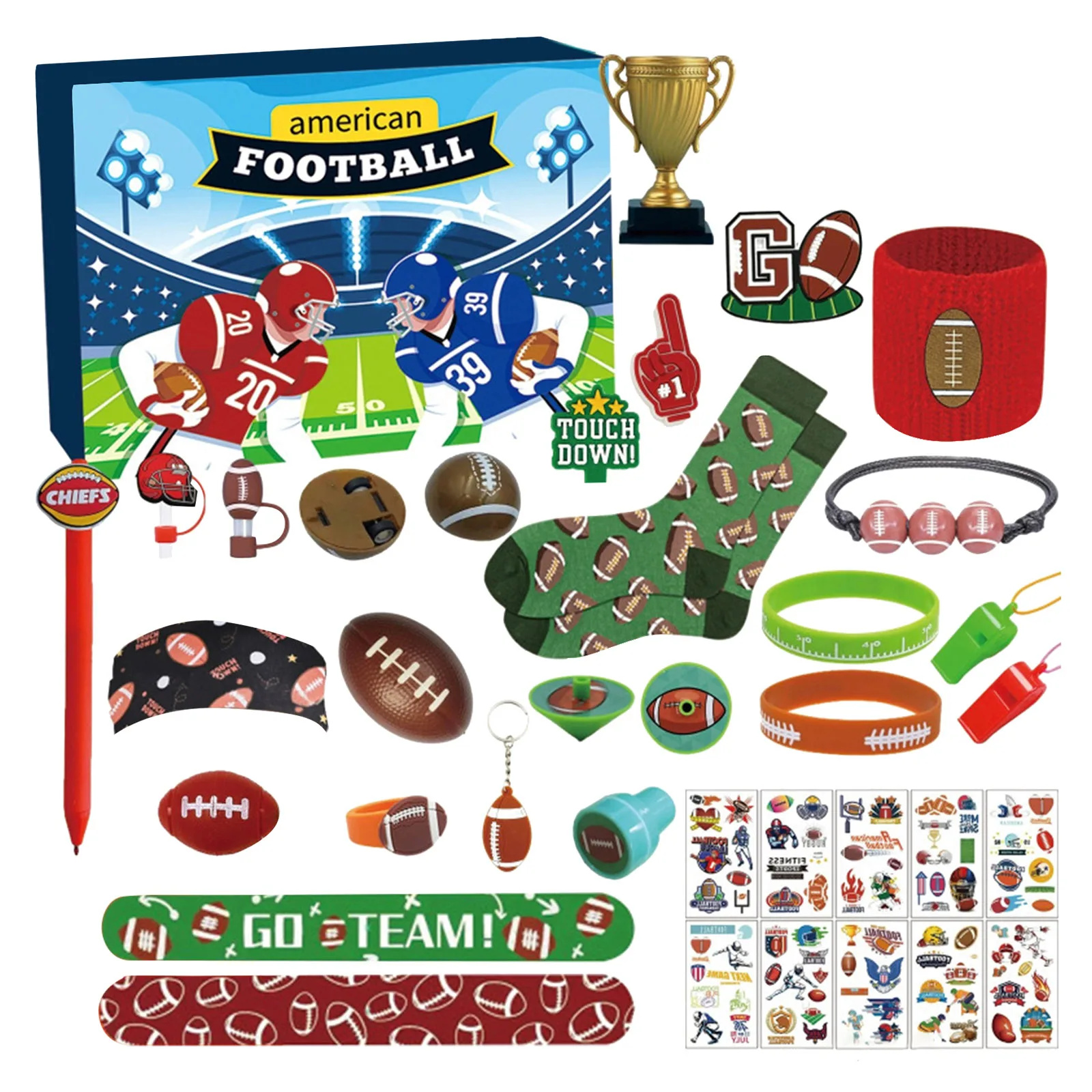 Cooking Game Christmas Countdown Advent Calendar Box 24 Days Surprise Toy Unboxing Dolls For Workout Timer Clock with Remote