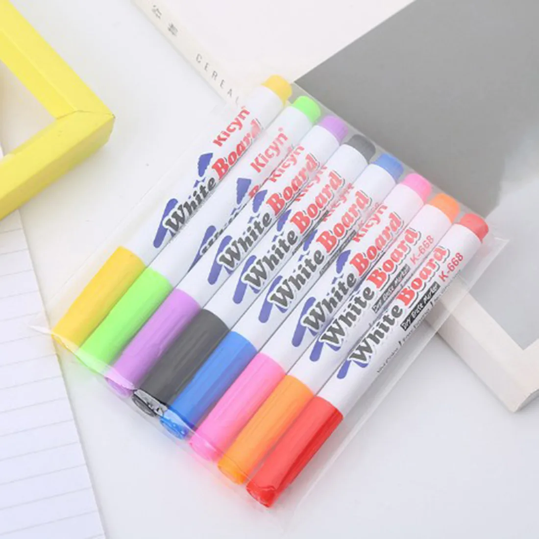 Magical Water Painting Pen Colorful Mark Pen Markers Floating Ink Pen Doodle Water Pens Children Montessori Early Education Toys