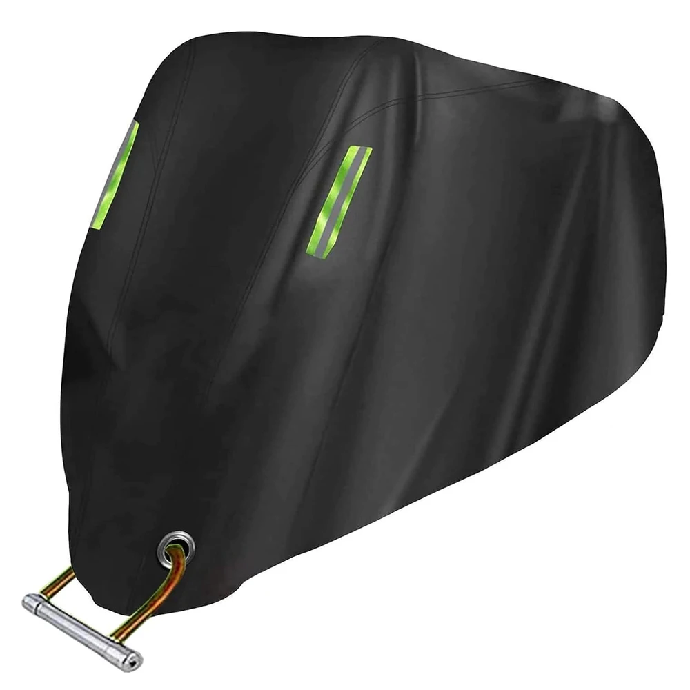 

Universal Motorcycle Cover Weather Durable Waterproof Sun Outdoor Protection Scooter Shelter Tear Proof Night Reflective to 96.5