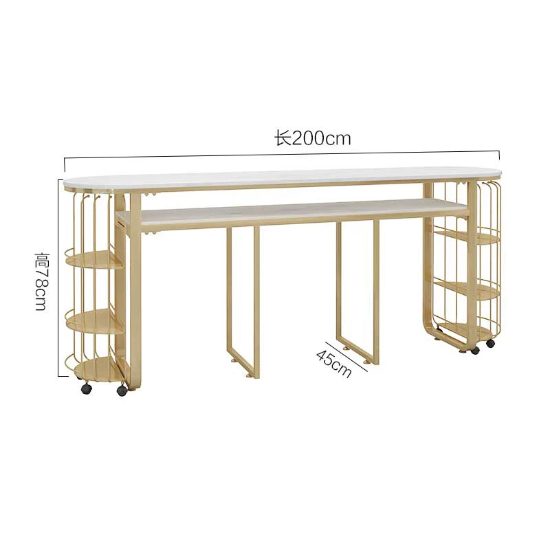 طاولات معدات أظافر احترافية ، أثاث صالون ، طاولة جمالية ، مانيكير الأظافر ، مانيكير ، مكتب متحرك ، اتجاه الشمال ، ومناضد الأظافر