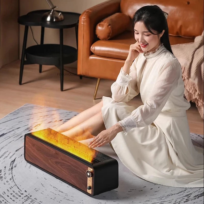 غرفة نوم مقلد لهب المواقد المرطب ديكور المنزل مصمم صامت سعة كبيرة التفتيت لهب المنزل الموقد L