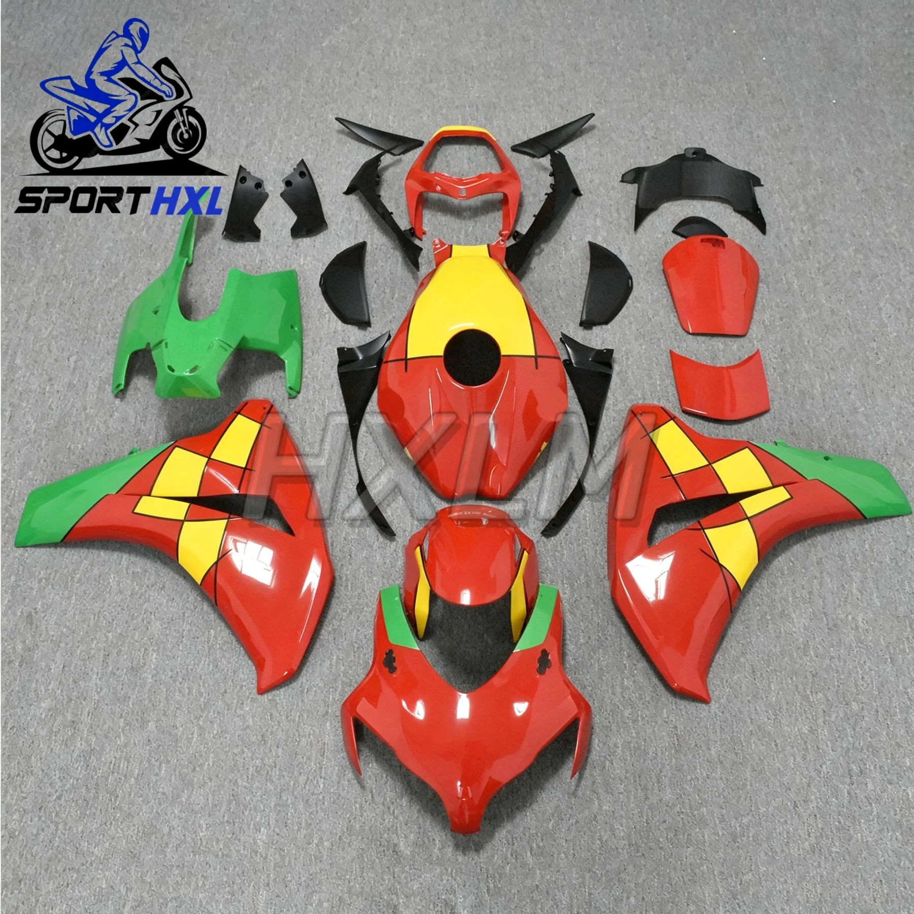 New ABS Motorcycle Fairings Kit Fit For HONDA CBR1000RR 2008 2009 2010 2011 Bodywork Set Custom Blue Yellow