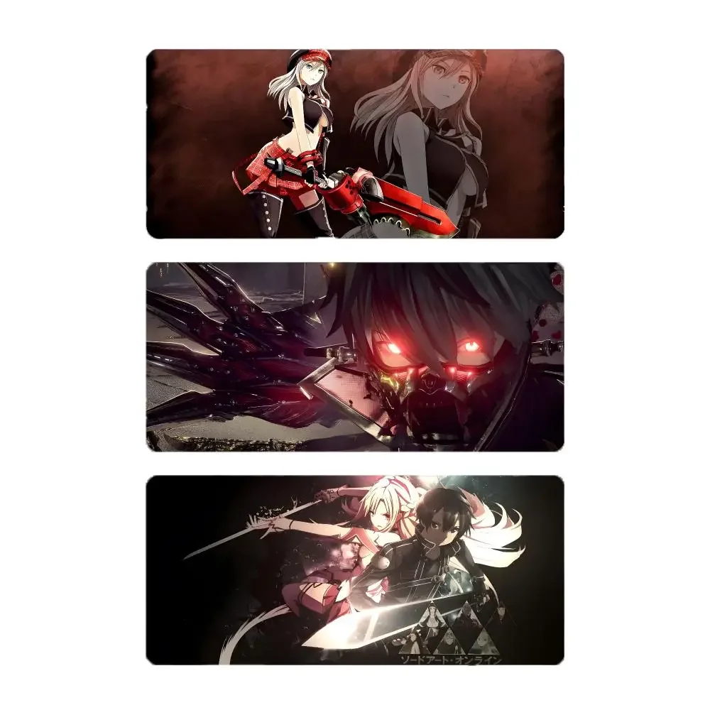 Game Action God Eater Mouse Pad Large Gaming Mousepad with Stitched Edges Thickened Desk Mat PC