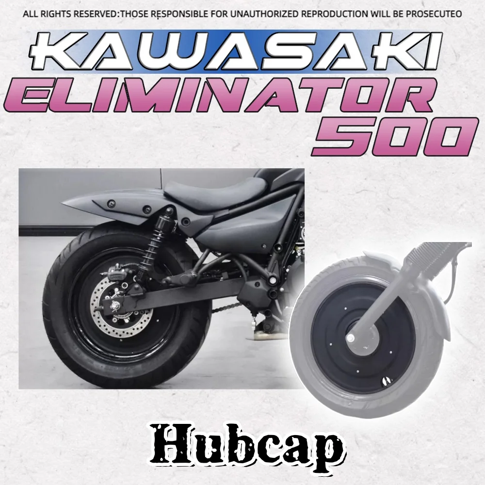

For Kawasaki Eliminator 500 bumper straight bumper front anti-fall protection bar accessories for Kawasaki eliminator 500