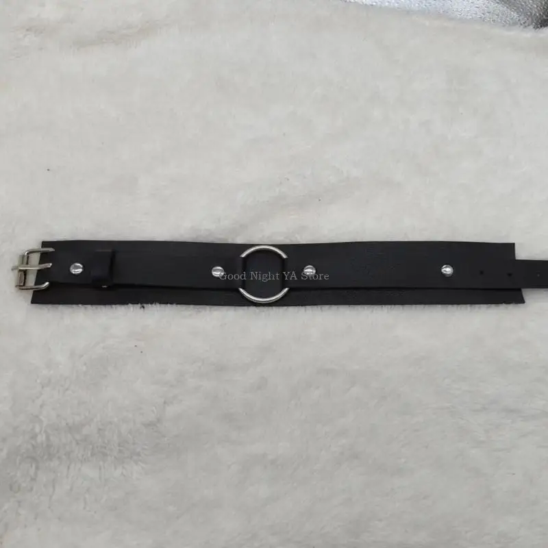 

Смелый браслет из искусственной кожи, аксессуар для вечеринки в готическом стиле на Хэллоуин для мужчин