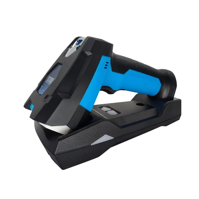 Industrial DPM Barcode Scanner, IP68 Rugged 2D QR Code Reader, USB Handheld Scanner for Direct Part Marking