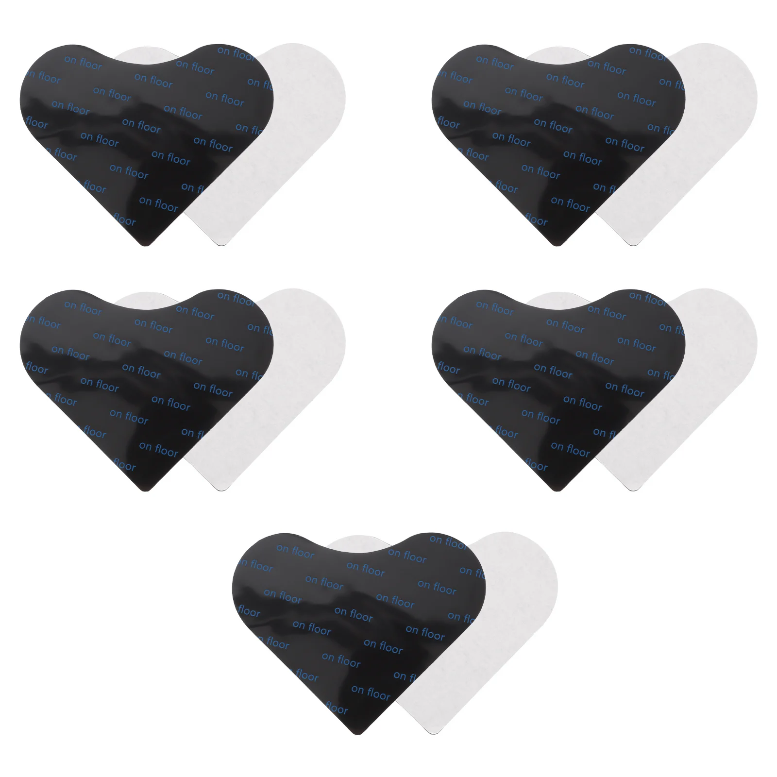 10Pcs Anti Slip Carpet Stickers Non Trace Removable Pads Prevent Curling Stable Floor Fixing