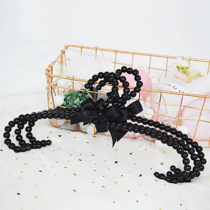 

1/2pcs Baby Pearl Coat Hanger for Clothes Elegant Wedding Dress Pants Hanger Closet Coat Storage Organizer Adult Standard Hanger
