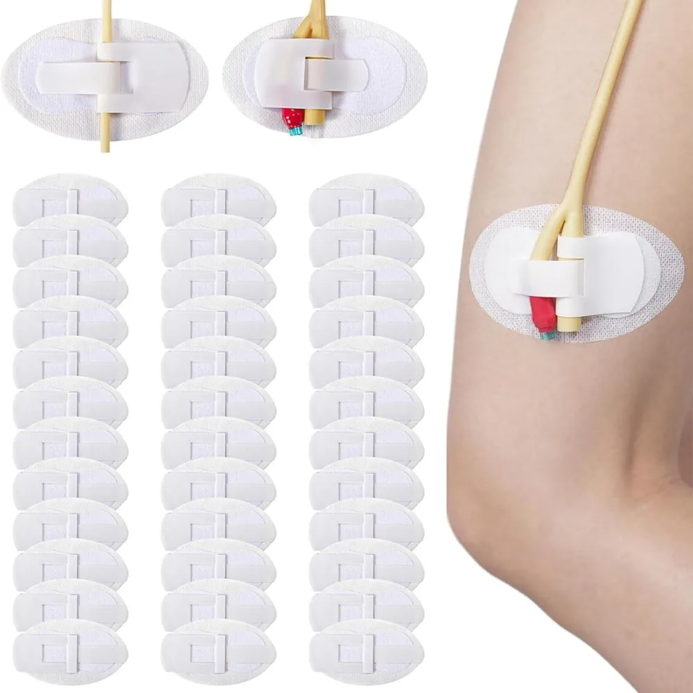New Breathable Catheter Fixation Sticker Disposable Adhesive Stabilization Tapes Urinary Tube Holders Catheter Supplies