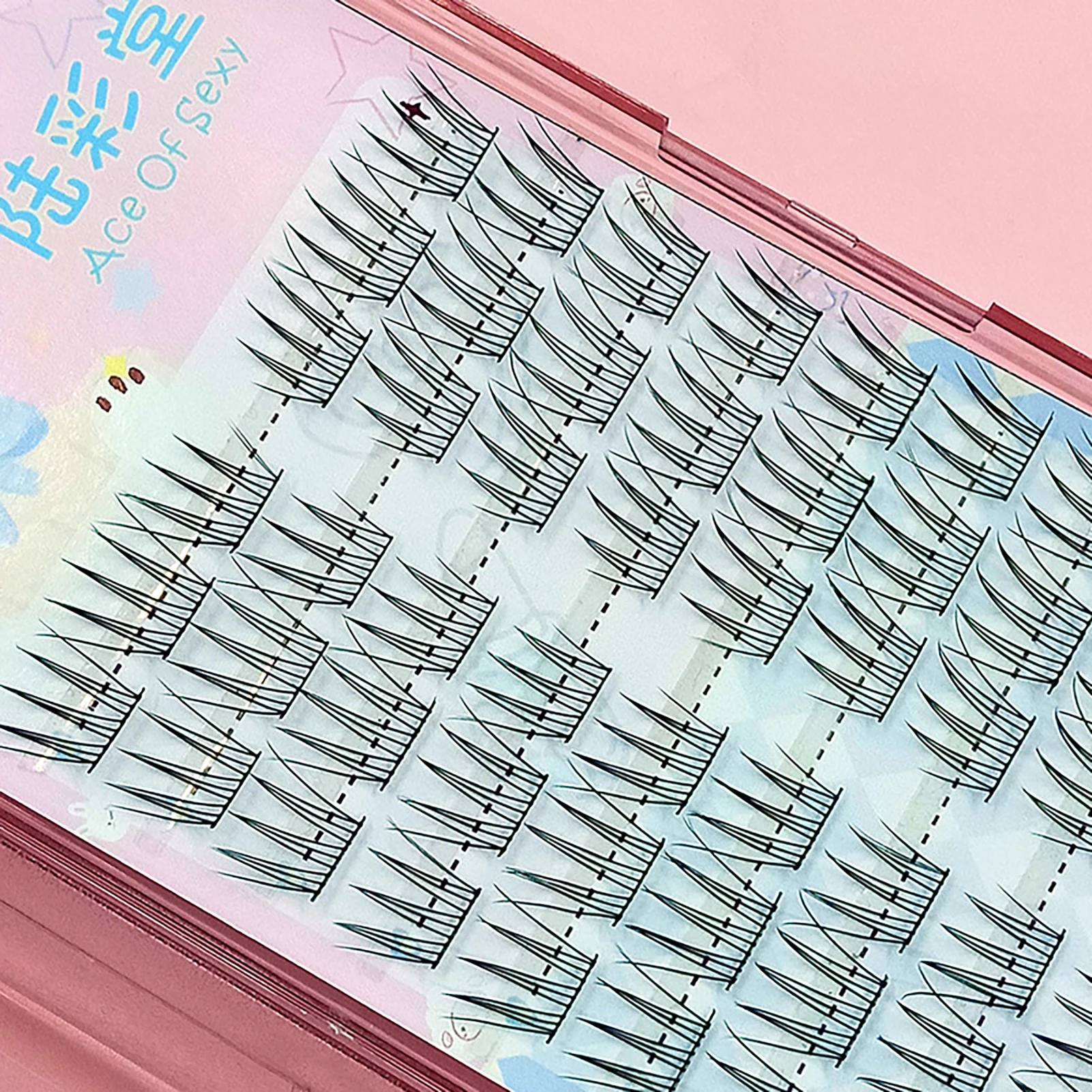 Natural Eyelash Clusters 10-20mm DIY Manga Lashes Volume Individual false Eyelashes Extensions Soft mink Lash Strips makeup