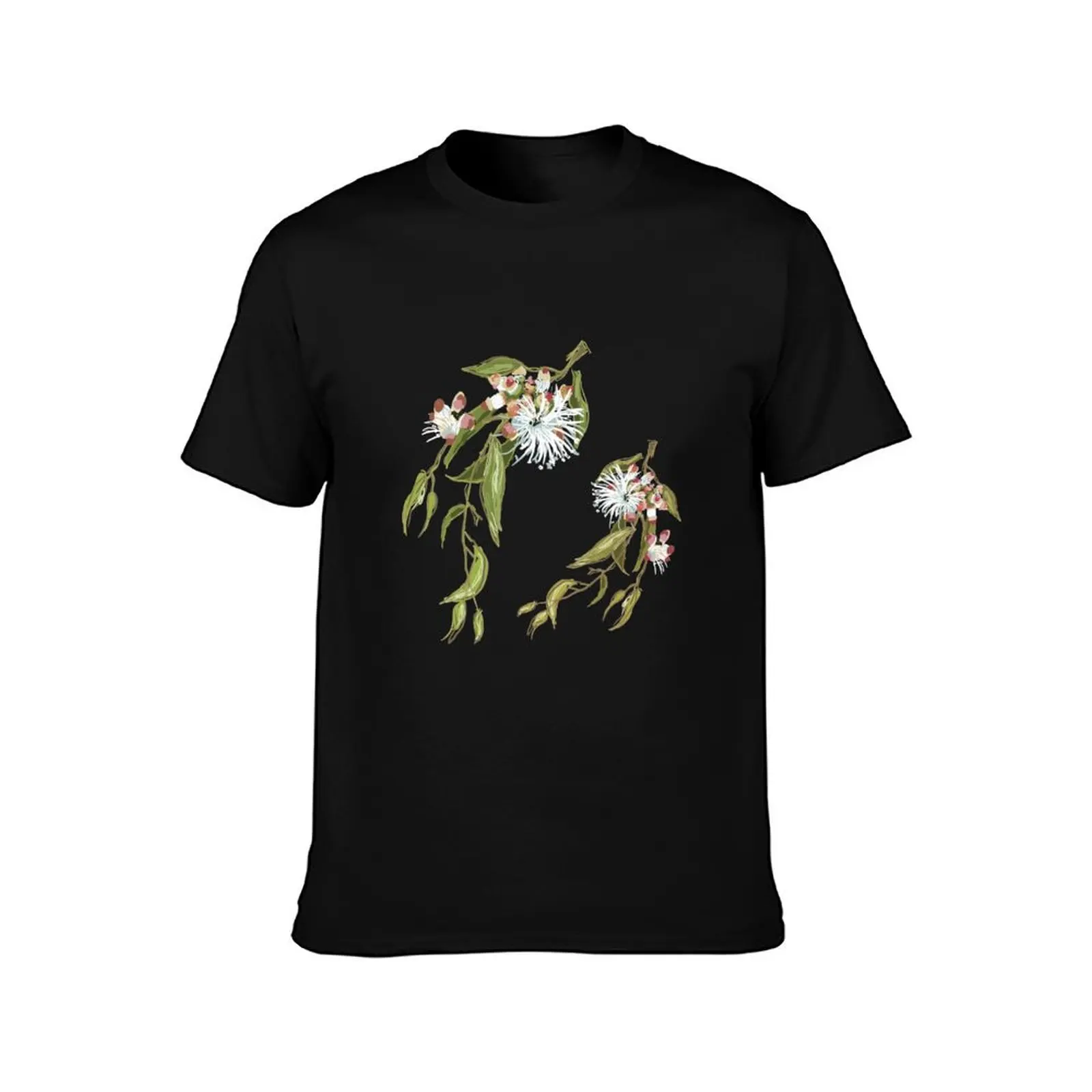 Cup Gum - Australian Eucalyptus flower T-Shirt Plus Size Loose Fit T-Shirt