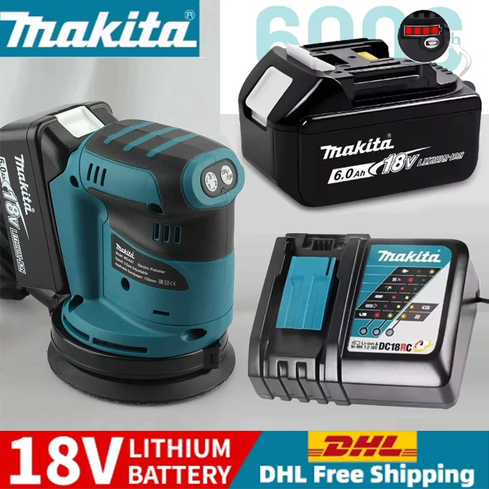 

✔✔✔ Makita 18V 6000mAh Lithium Battery, Fast Charging & Overheat Protection,Compatible with LXT PowerTools