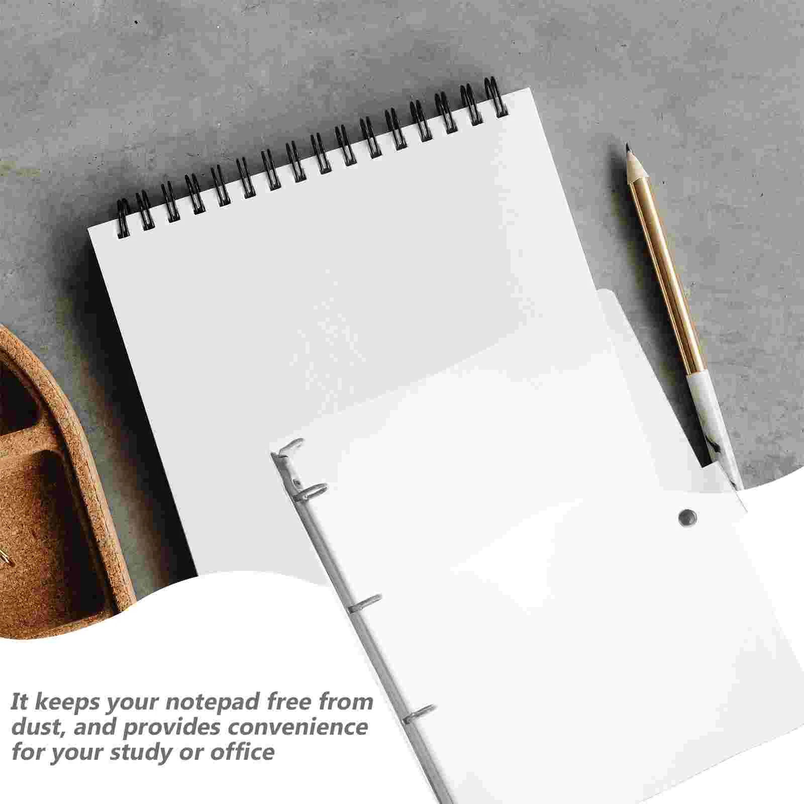 Scrapbooking Binder Notebook Cover Plastic Hand Account Office Supplies Cute Loose-leaf Shell Notepad Case