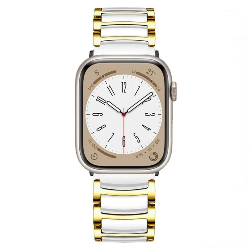 Tali Keramik untuk Apple Watch Band 10 9 8 7 46Mm 42Mm 45Mm 41Mm Ultra 49Mm Gelang Jam Olahraga IWatch Seri 6 5 4 SE 44Mm 40Mm Band