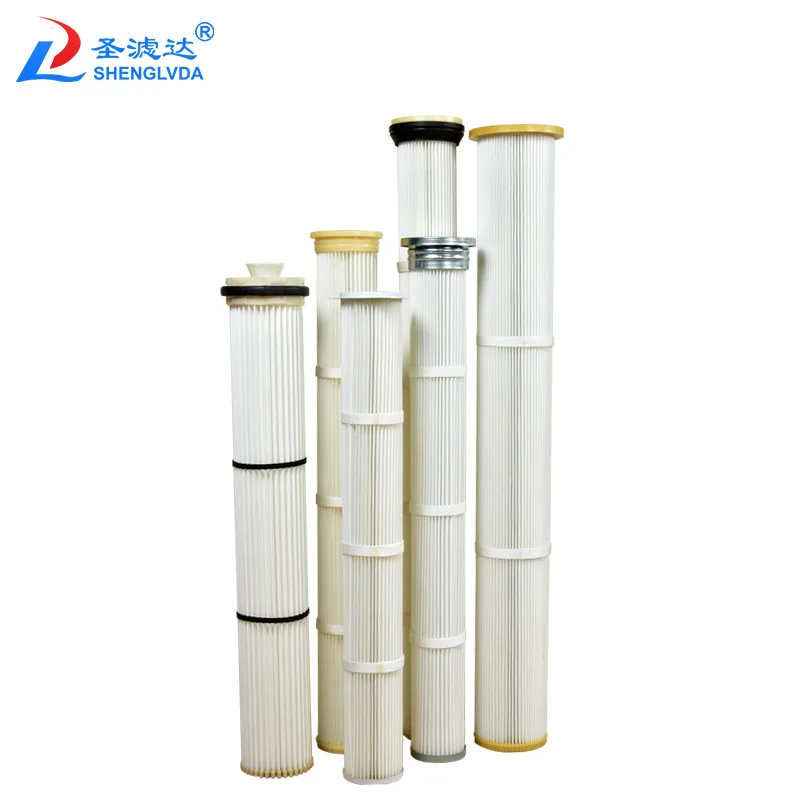 

Cement Tank Dust Collector Filter Cartridge Polyester Fiber Bin Top Dust Removal Filter Core