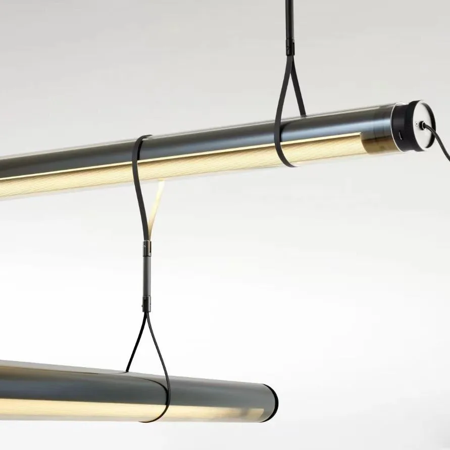 

Spain imported Marset restaurant study chandelier, long dining table lamp