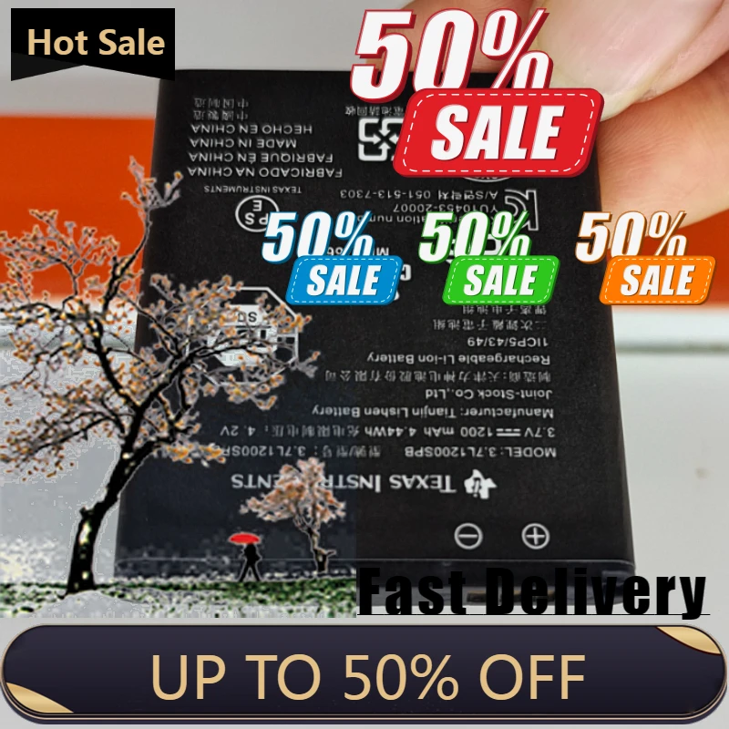 【توصيل سريع】بطارية 1200 مللي أمبير 3.7L1200SPB لآلة تكساس إنسترومنتس TI-84 CE CX CAS آلة حاسبة الرسومات Ti-84 Plus CE/Ti-nspire Cx #1