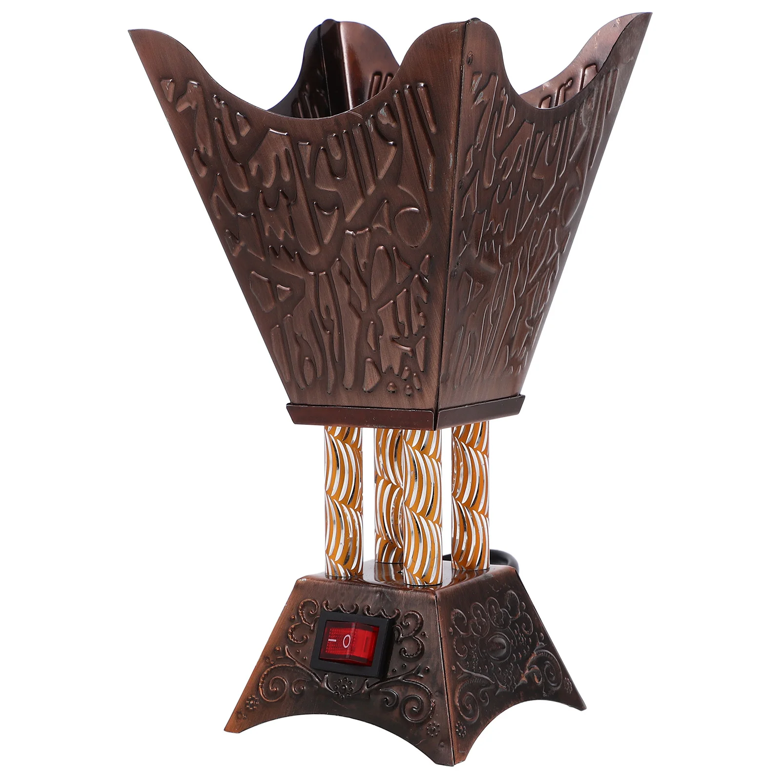 

Electric Incense Burner Plug-in Retro Decor Iron Humidifier Centerpiece Decorations