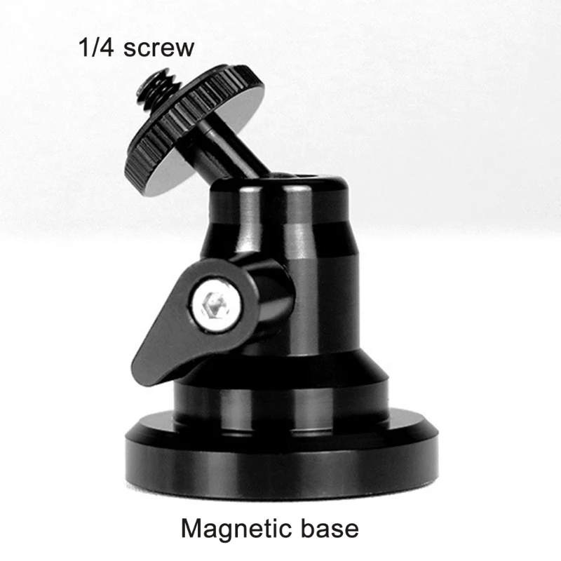 Universal Camera Stand Camera Mounts Base 360Degree Rotation 1/4in Screw Mount Suitable for Cameras, Phones,