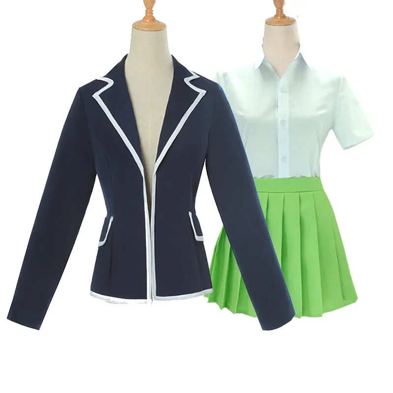 Anime Quintessential Quintuplets Miku Nakano Ichika Nino Cosplay Costume Nakano Yotsuba Skirt School Uniform Mardi Gras Dress