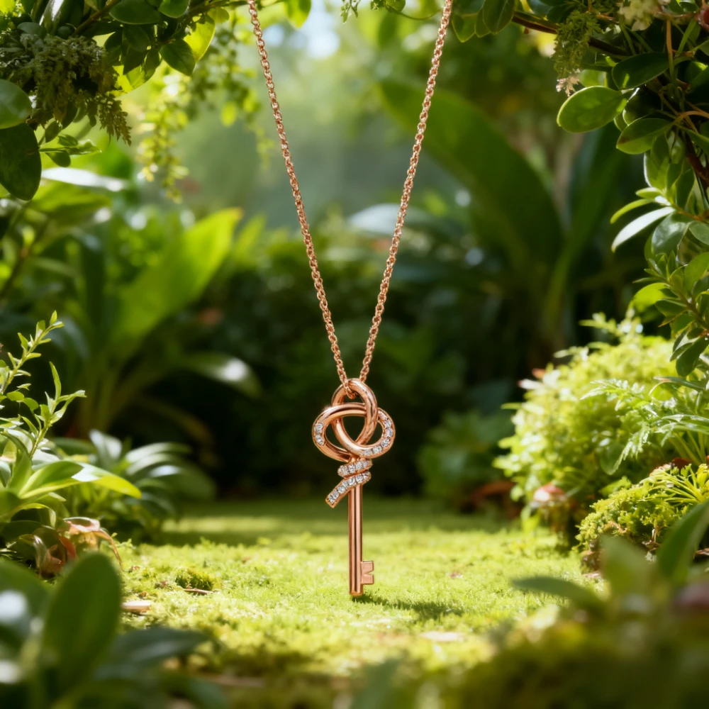 

2025 Trendy Jewelry Retro - style Classic Key - designed Sweet Women's Necklace, a Surprise Gift