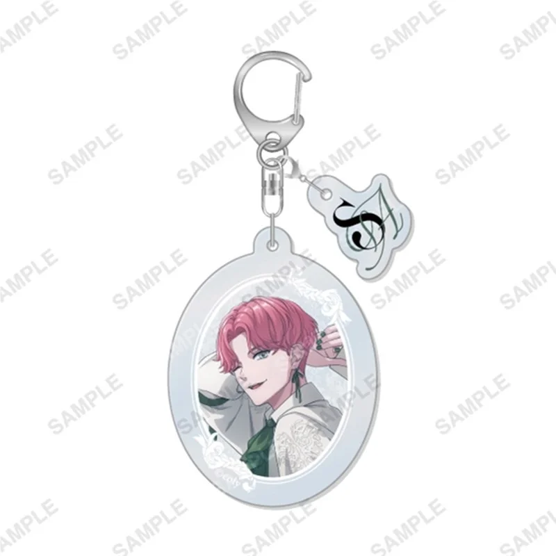 Anime Break My Case 6CM Acrylic Keychain Bag Pendant Shiho Aima,Sakuya Aira,Kosei Kamagari,Miyabi Tsukuba Bag Acrylic KeyRing
