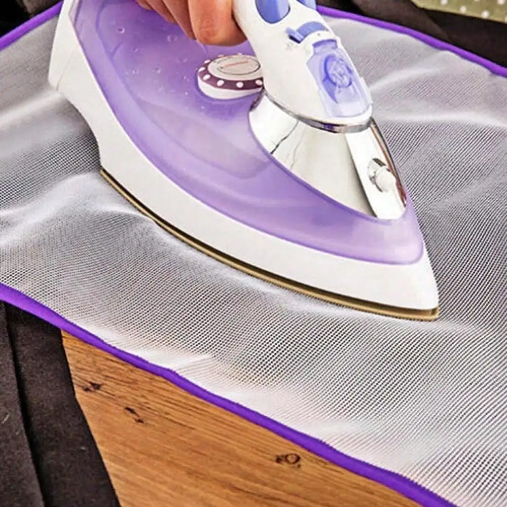 1Pc Mini Ironing Board Mat - Cloth Protective Press Mesh Pad, Insulation Cover For Mini Irons (Random Colors) | Perfect For Self-Use & Gifting