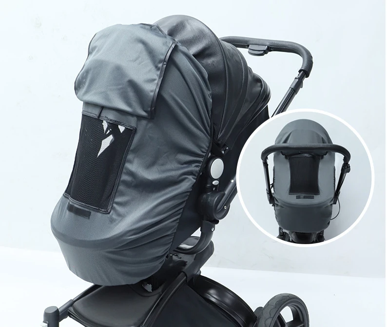 High landscape two-way baby stroller sunshade sunshade breathable UV sunshade rain canopy multi-purpose accessories