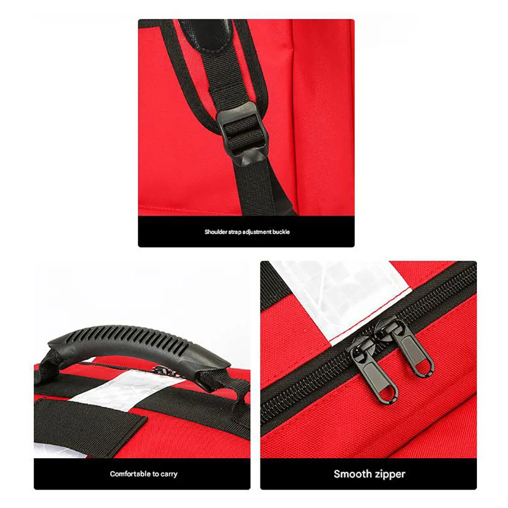 ชุดปฐมพยาบาลกันน้ํา Medical Bag 2L ขวดออกซิเจนสําหรับเดินป่าตั้งแคมป์ขี่จักรยานรถ Outdoor Travel Survival Kit Rescue