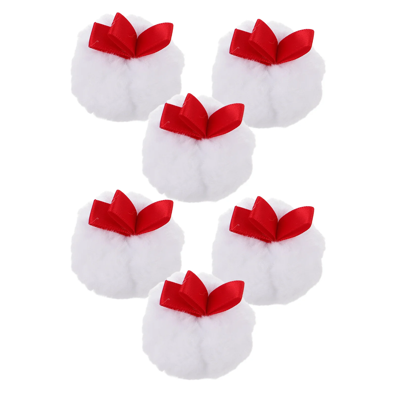 6 szt. Puszek do makijażu, miękkie okrągłe aplikatory do podkładu, zmywalne, przenośne do twarzy, do różu, pudru kompaktowego i sypkiego.