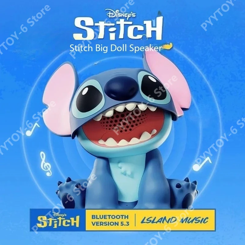 

Disney Stitch Model Bluetooth Speaker High Sound Quality Small Desktop Figurine Speaker Animation Peripheral Birthday Gifts