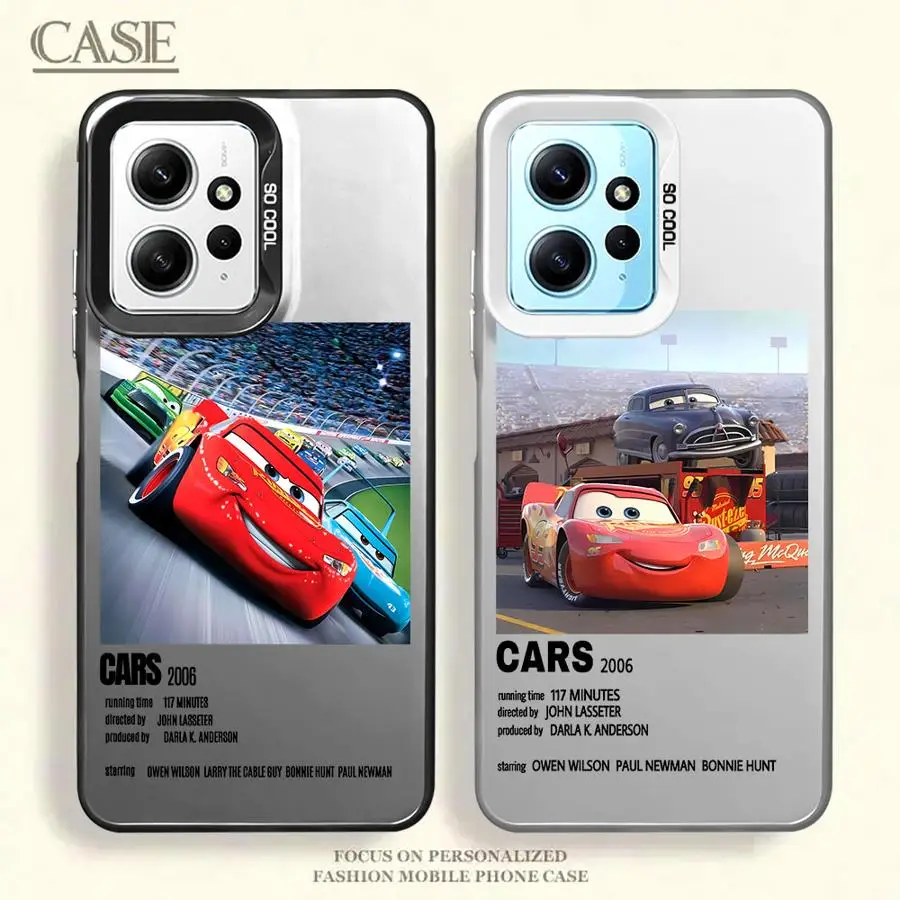Мягкий чехол Lightning McQueen Disney для Xiaomi Redmi Note 12 13 14 Pro Plus 10 11 Pro 10s 11s