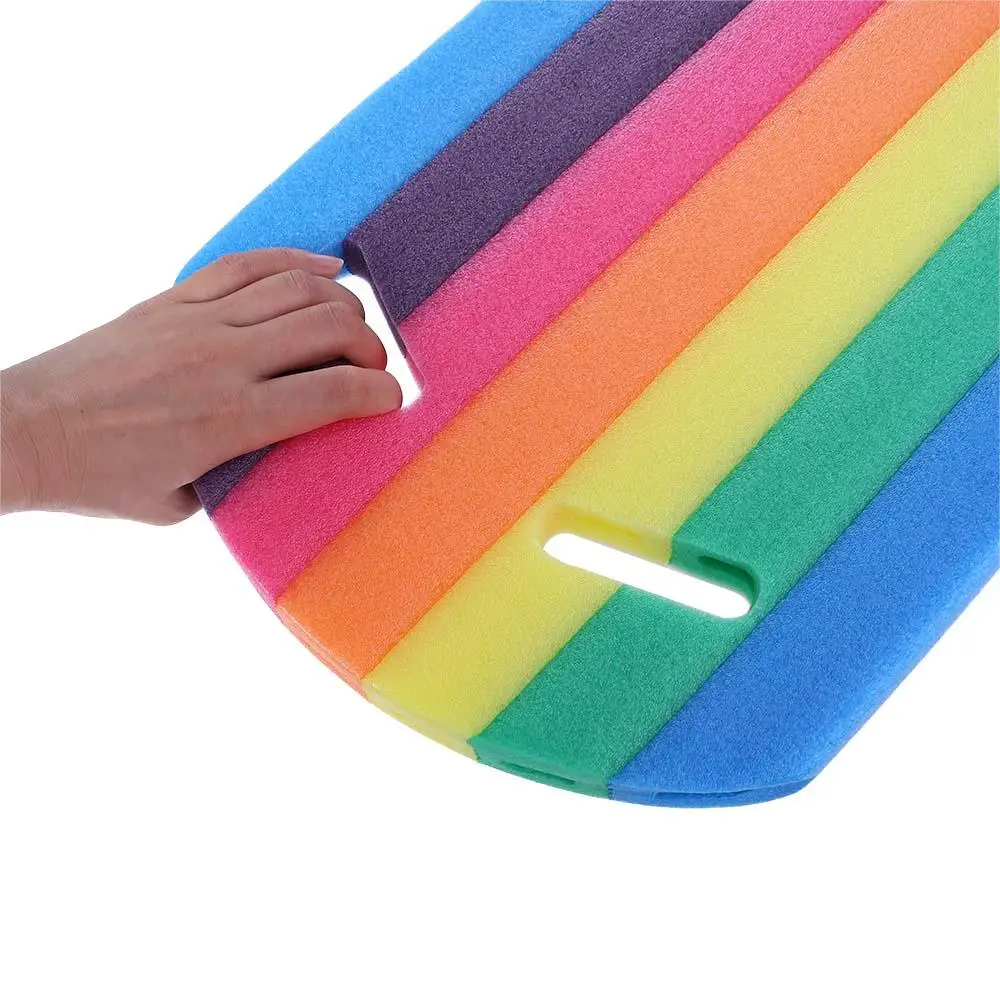 Rainbow Color Swimming Training Aid Foam Board Swimming Kickboard Rainbow Float Board Float Kick Board Float Hand Board