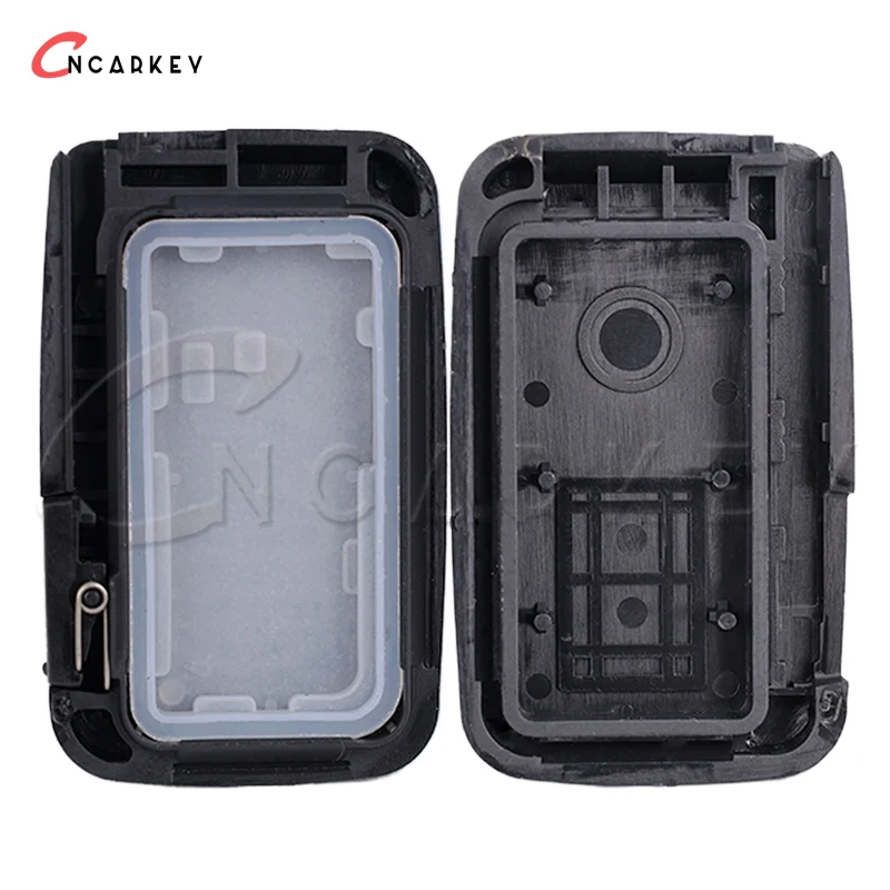 Chave remota inteligente automática para toyota land cruiser prado camry coroa aurion lc200 a433 f433 chave inteligente do carro fob caso chave do carro capa