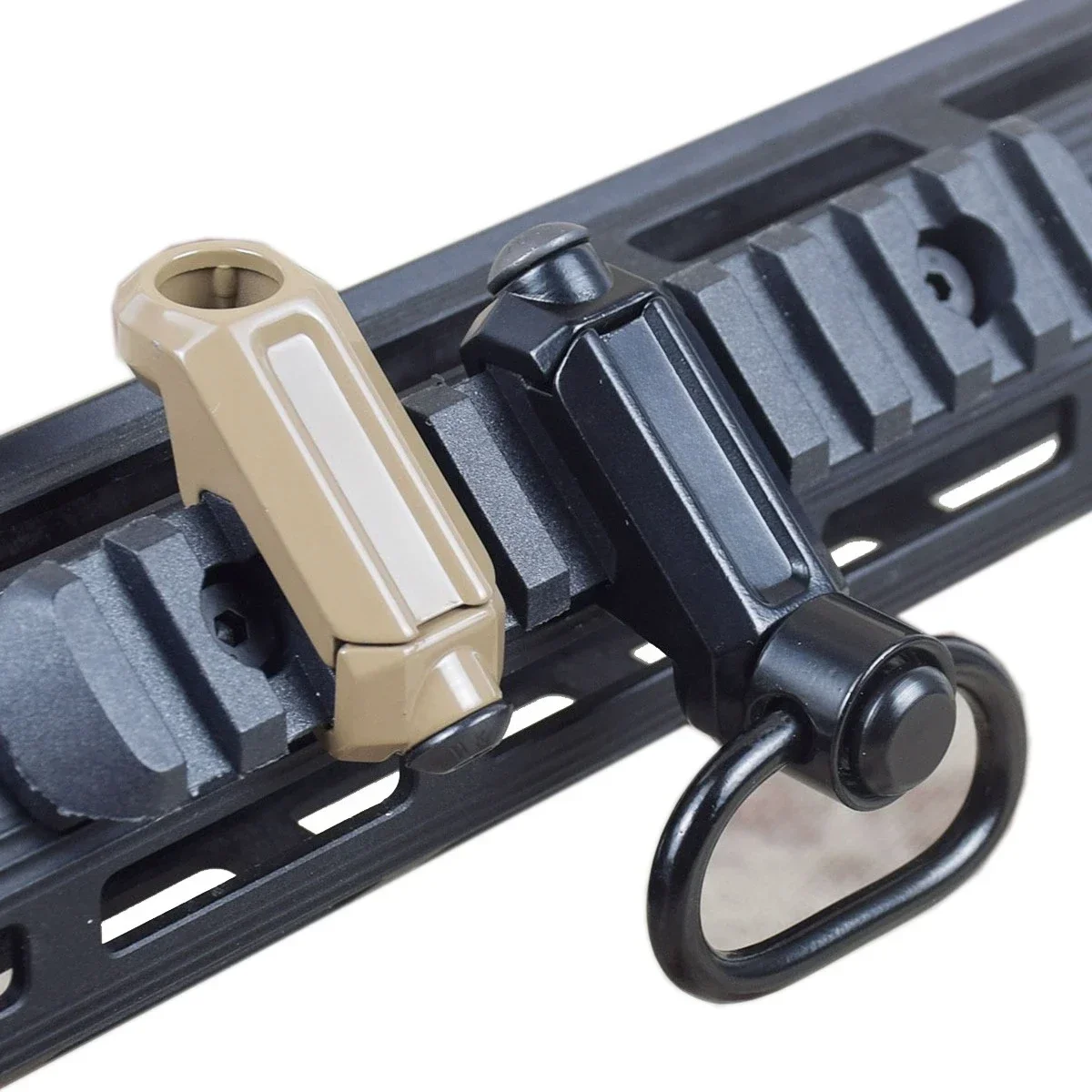 حار حزام معدني مشبك RSA GBB QD فصل سريع حبال قطب ل MLOK Keymod 20 مللي متر Pictinny السكك الحديدية BCM CQB بندقية حبال جبل AR15 AK