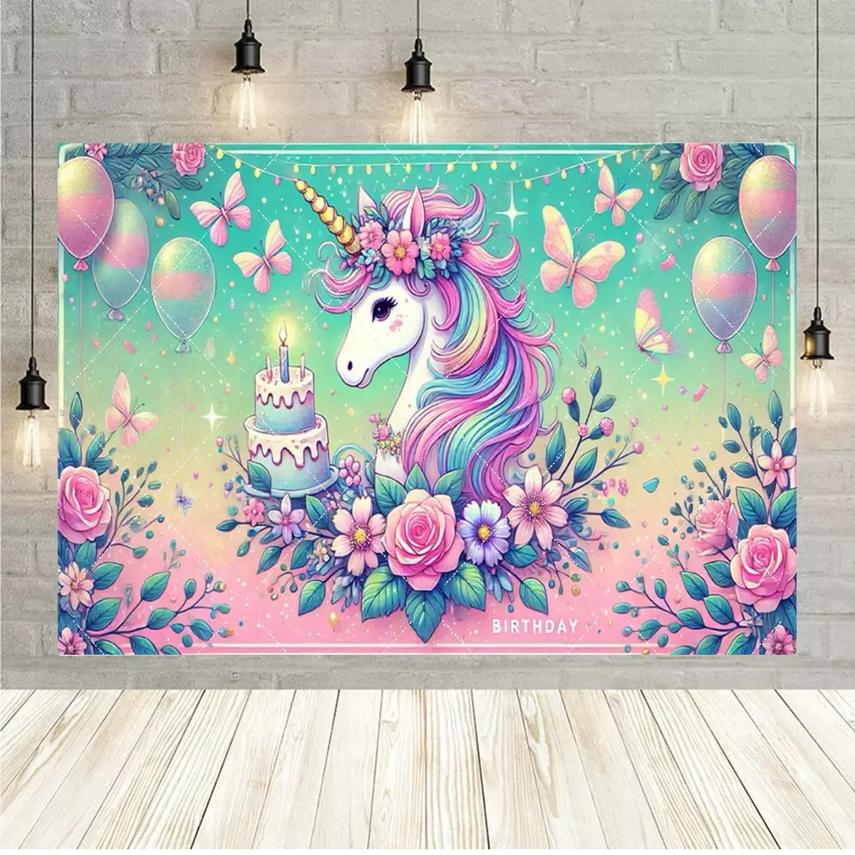 Тематический фон с единорогом, – обзор и цена Model Kit Unicorn