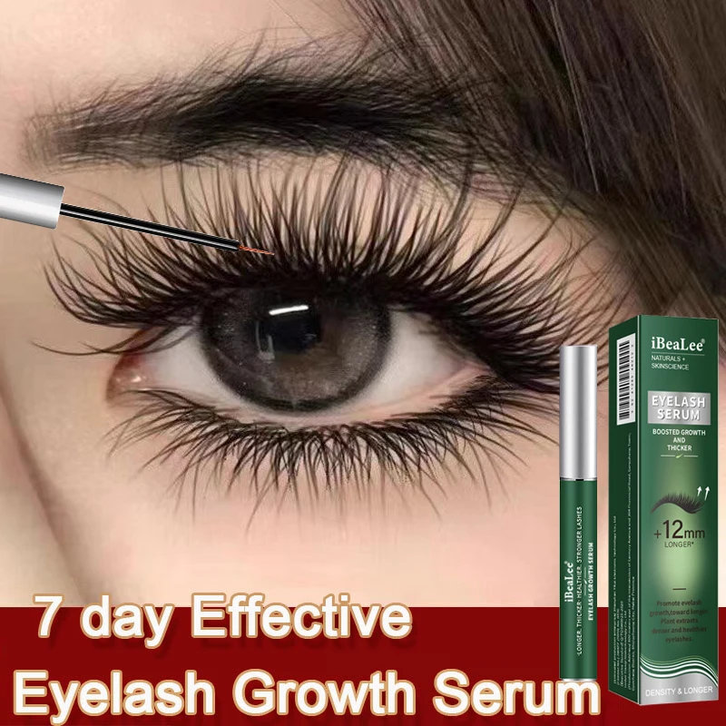 

Fast Eyelash Growth Serum 7 Days Natural Eyelash Enhancer Longer Fuller Thicker Curling Lash Treatment Eye Care Beauty Makeup