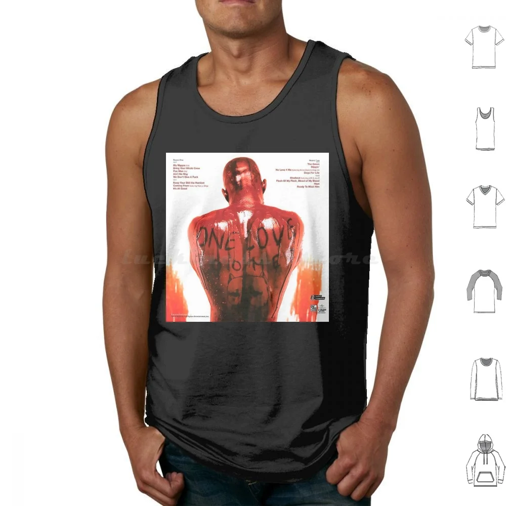 Dmx Album Cover Tank Tops Print Cotton Ruff Ryders Dmx Hip Hop Rapper Old School 90s Hipster Aesthetic Rnb Antehm