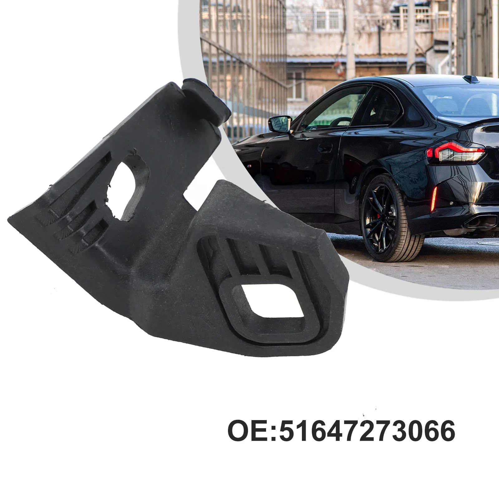 

1 кронштейн правой фары подходит для BMW 1 SERIES F20/F21, 2 серии F22/F23/F87 M2 # 51647273066 Черные внешние детали автомобиля из АБС-пластика
